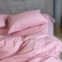 Однотонна білизна постільна Рожева Solo 100% бавовна Turkish Cotton в Leron - фото 0