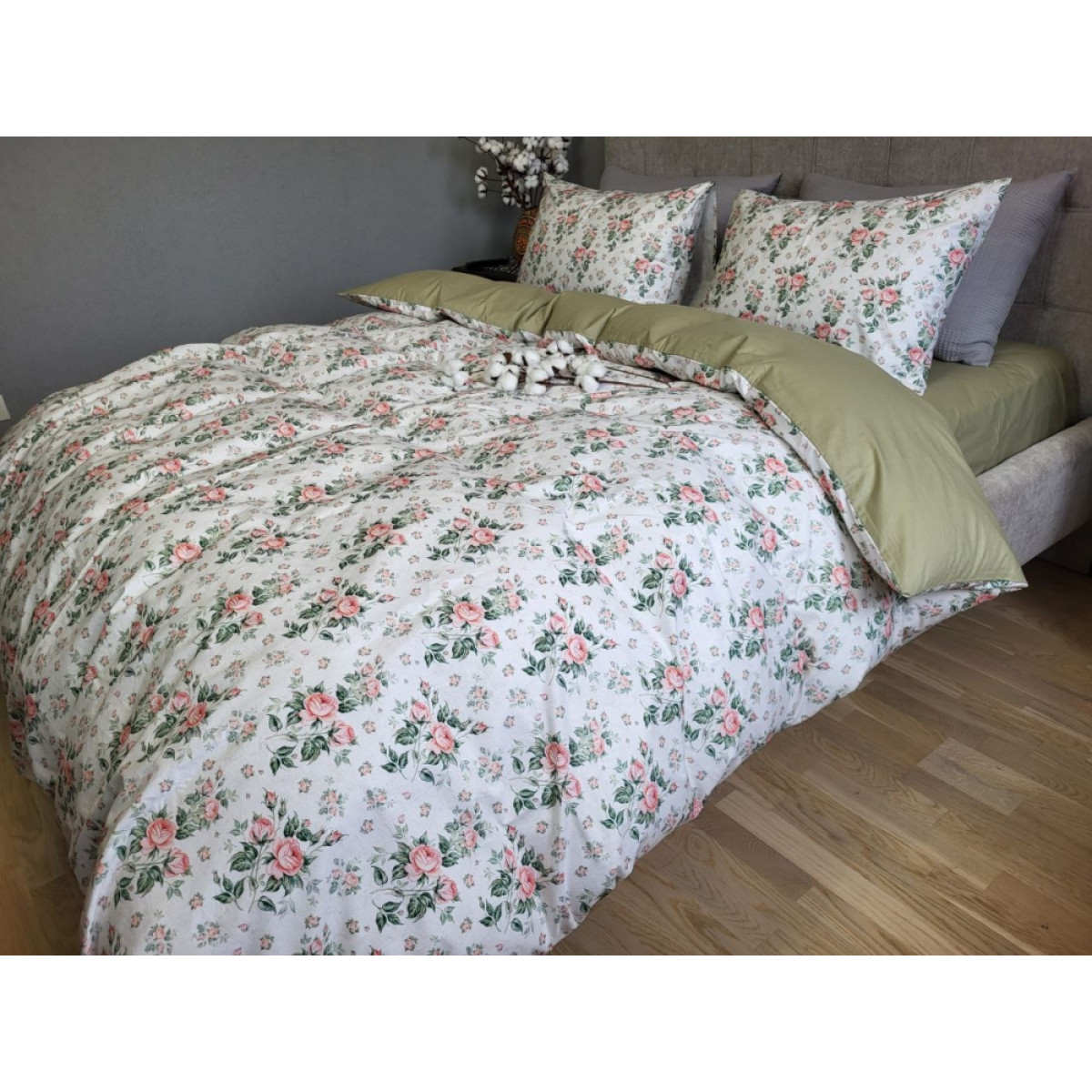 Комплект постільної білизни бавовна Turkish Cotton Каприз