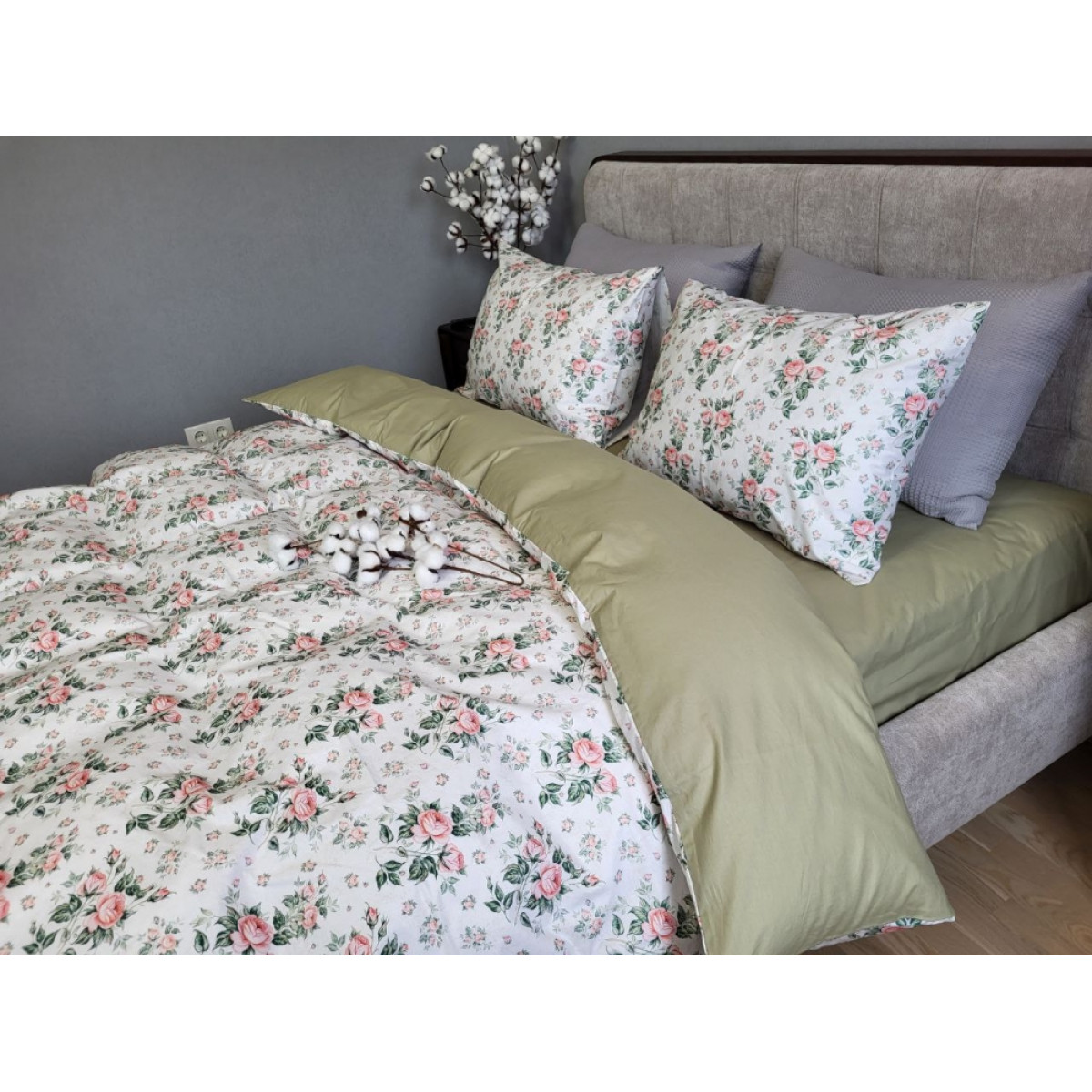 Комплект постільної білизни бавовна Turkish Cotton Каприз