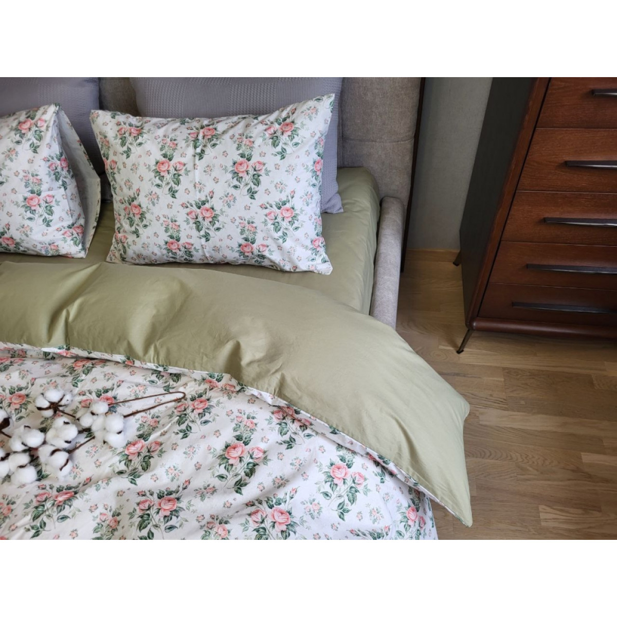 Комплект постільної білизни бавовна Turkish Cotton Каприз