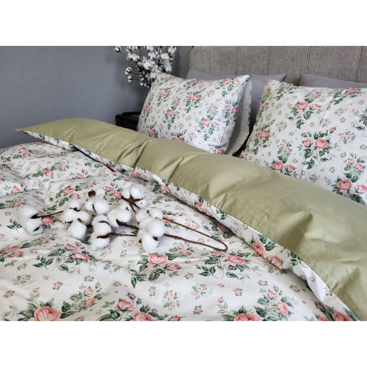Комплект постільної білизни бавовна Turkish Cotton Каприз