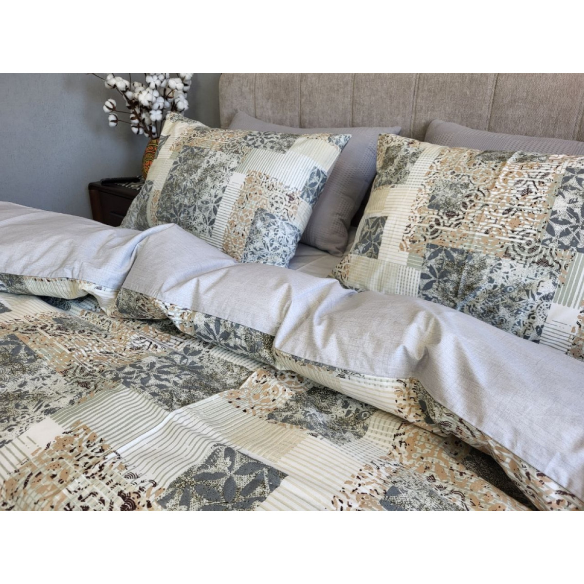 Постільна білизна 100% бавовна Turkish Cotton Квадро