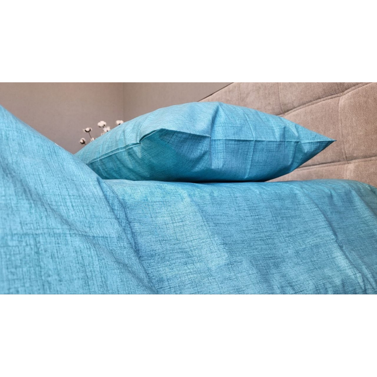 Постільна білизна з бавовни Бірюза Loft Cotton