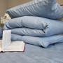 Постільна білизна натуральна бавовна Loft Блакитний Cotton в Leron - фото 0