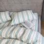 Постільна білизна євро двушка з натуральної бавовни Вікрам Turkish Cotton в Leron - фото 0