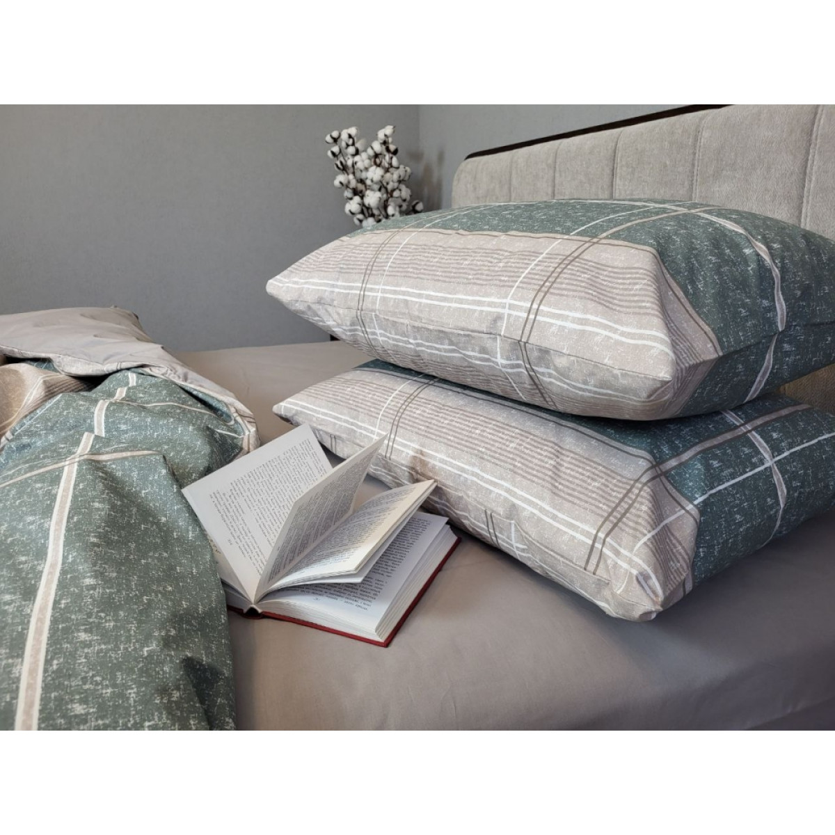 Комплект постільної білизни з бавовни Класика Turkish Cotton