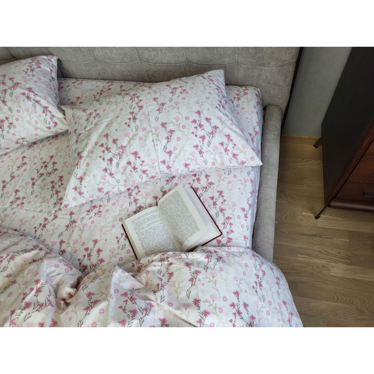 Бавовняна білизна постільна Фламенко Turkish Cotton