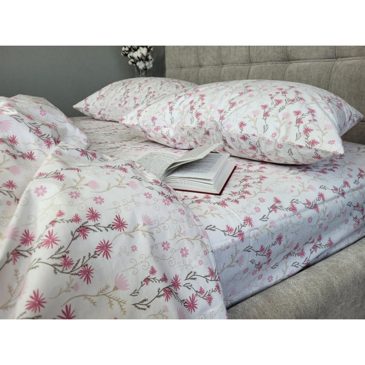 Бавовняна білизна постільна Фламенко Turkish Cotton