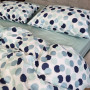 Бавовняна постільна білизна євро 2 спальне Конфетті Turkish Cotton в Leron - фото 0
