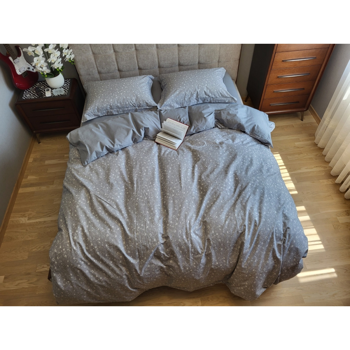 Білизна постільна бавовна Provence grey
