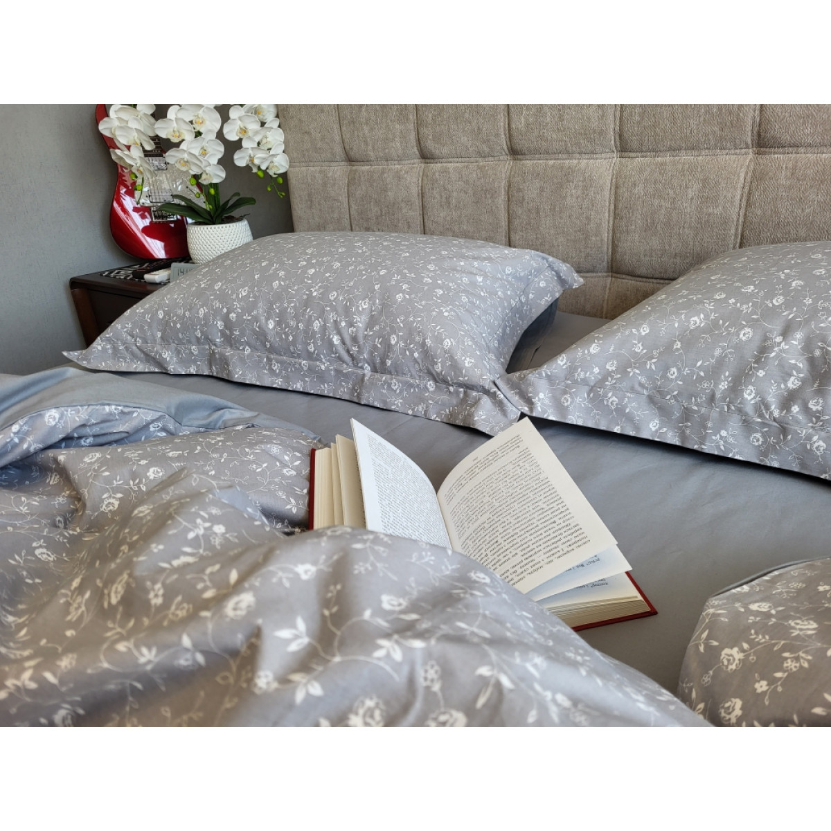 Білизна постільна бавовна Provence grey
