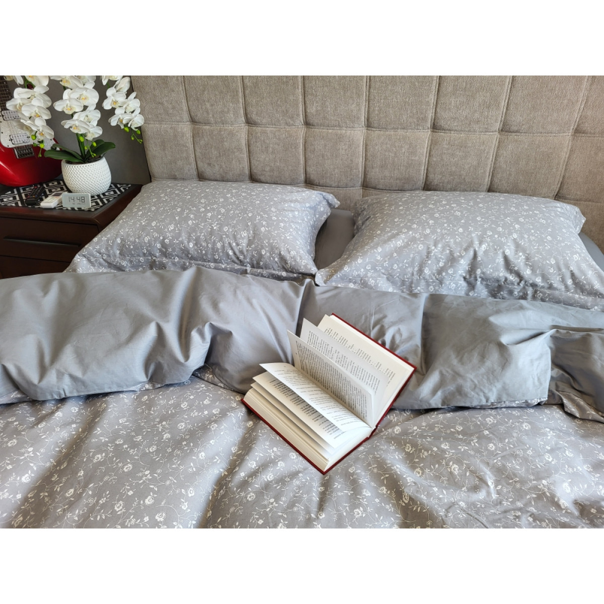 Білизна постільна бавовна Provence grey