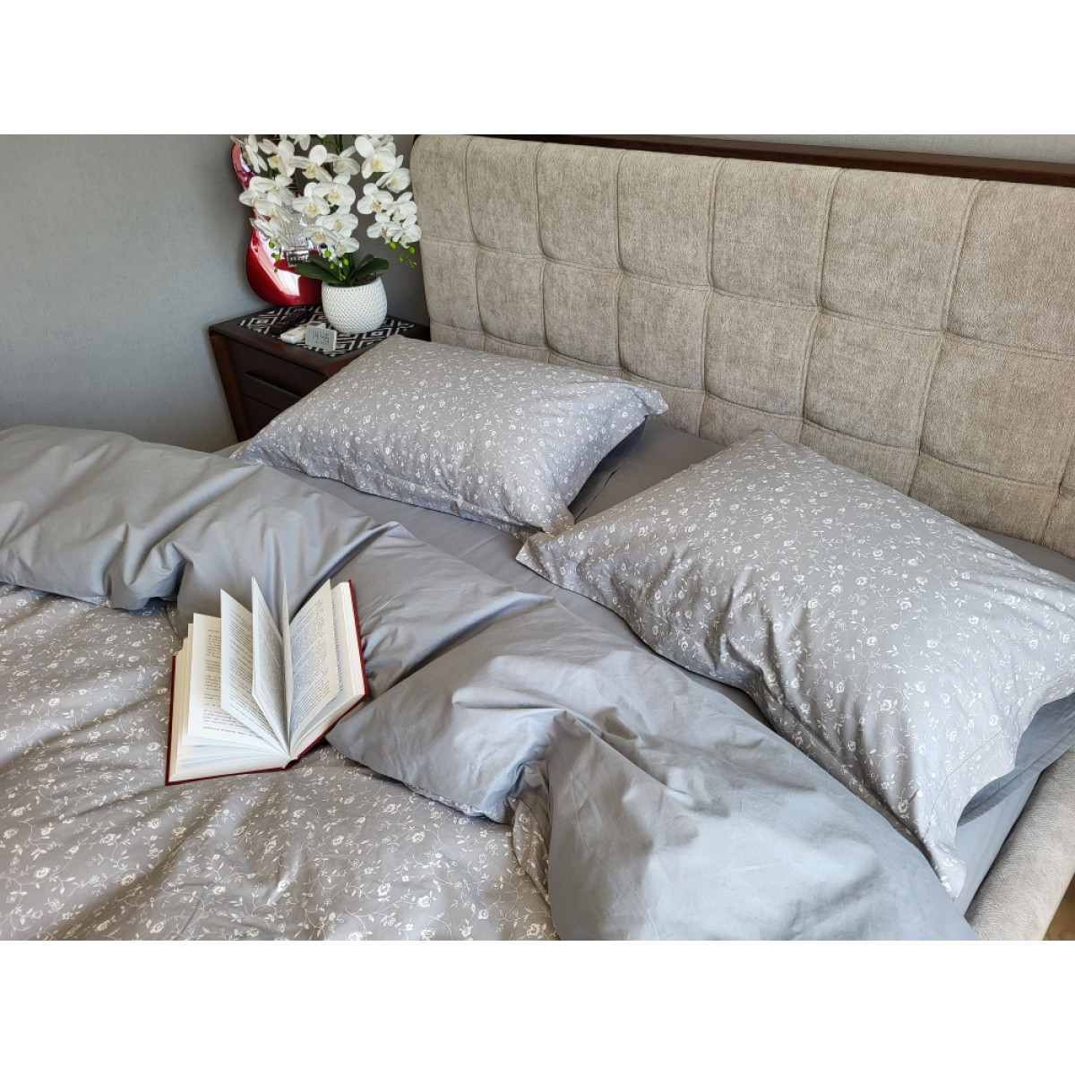 Білизна постільна бавовна Provence grey