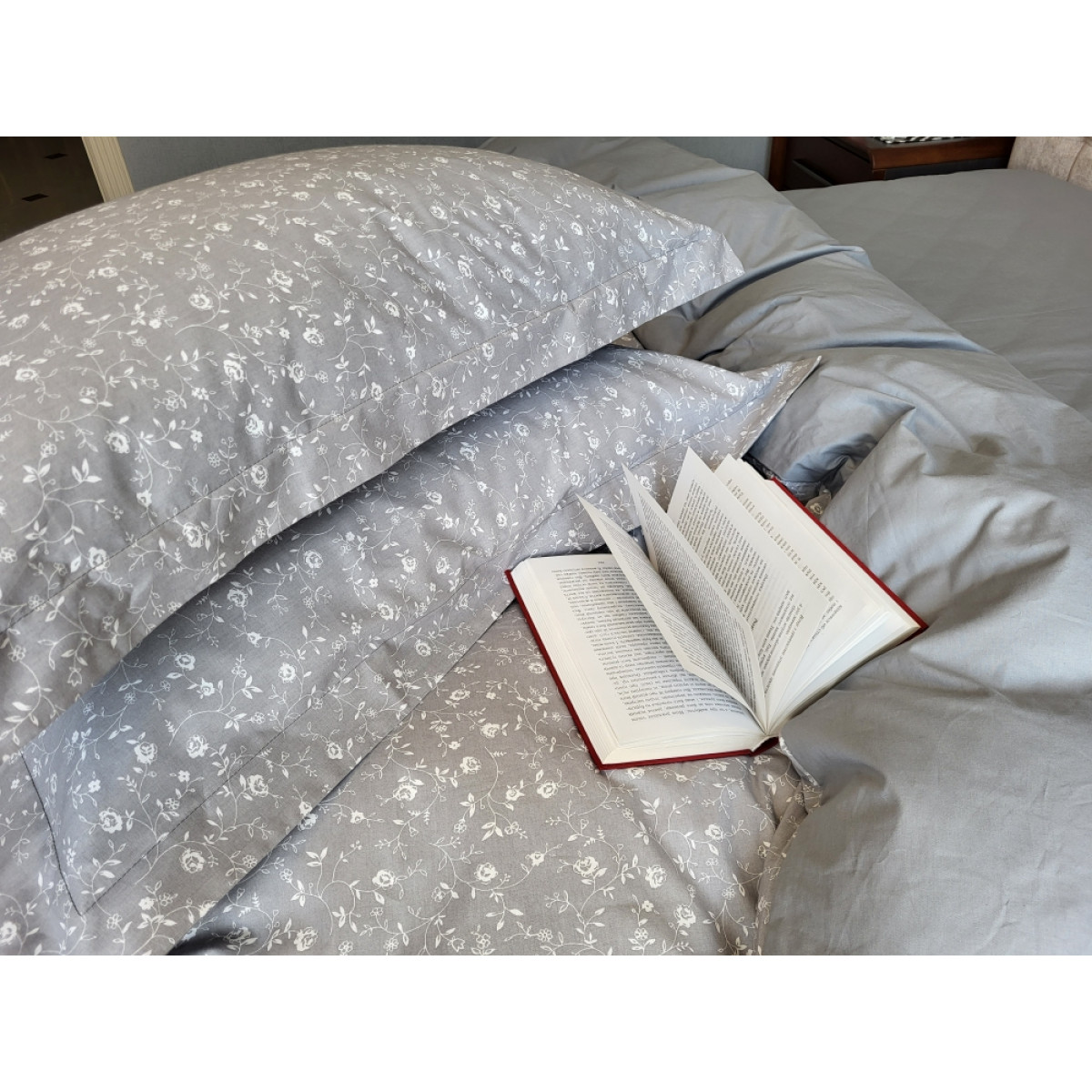 Білизна постільна бавовна Provence grey