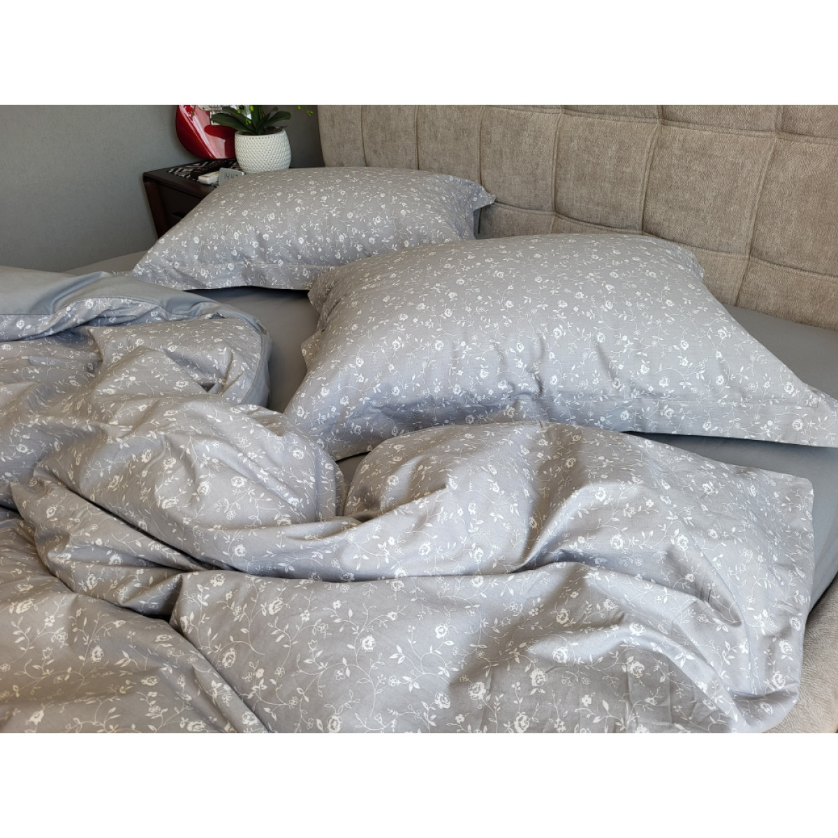 Білизна постільна бавовна Provence grey