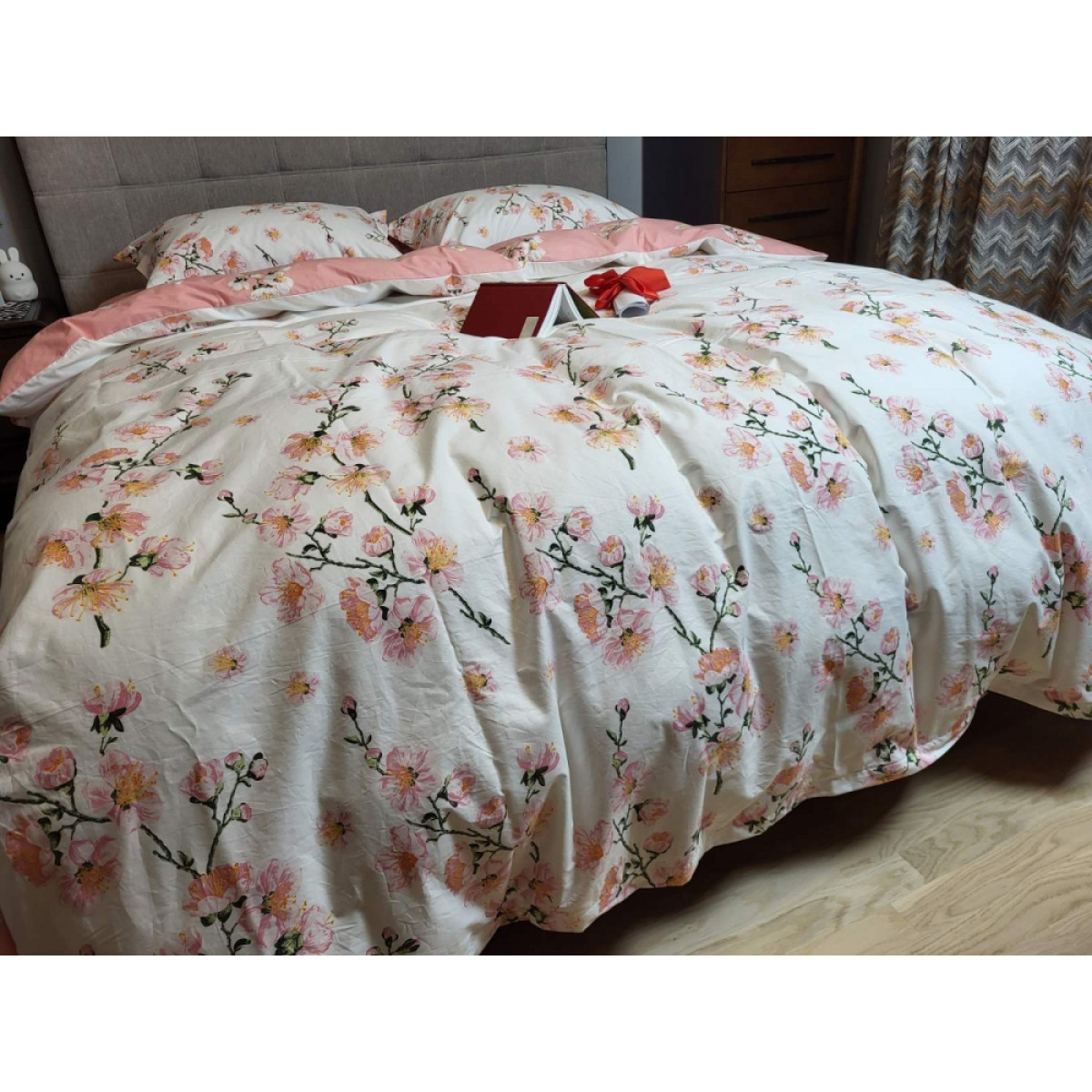 Постельное белье из 100% хлопка Adagio coral