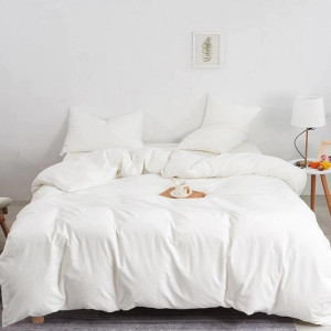 Біла постільна білизна 100% бавовна White cotton