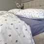 Постільна білизна бавовняна Ностальгія+Лаванда turkish cotton в Leron - фото 0