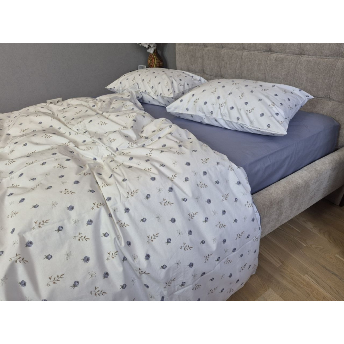 Постільна білизна бавовняна Ностальгія+Лаванда turkish cotton