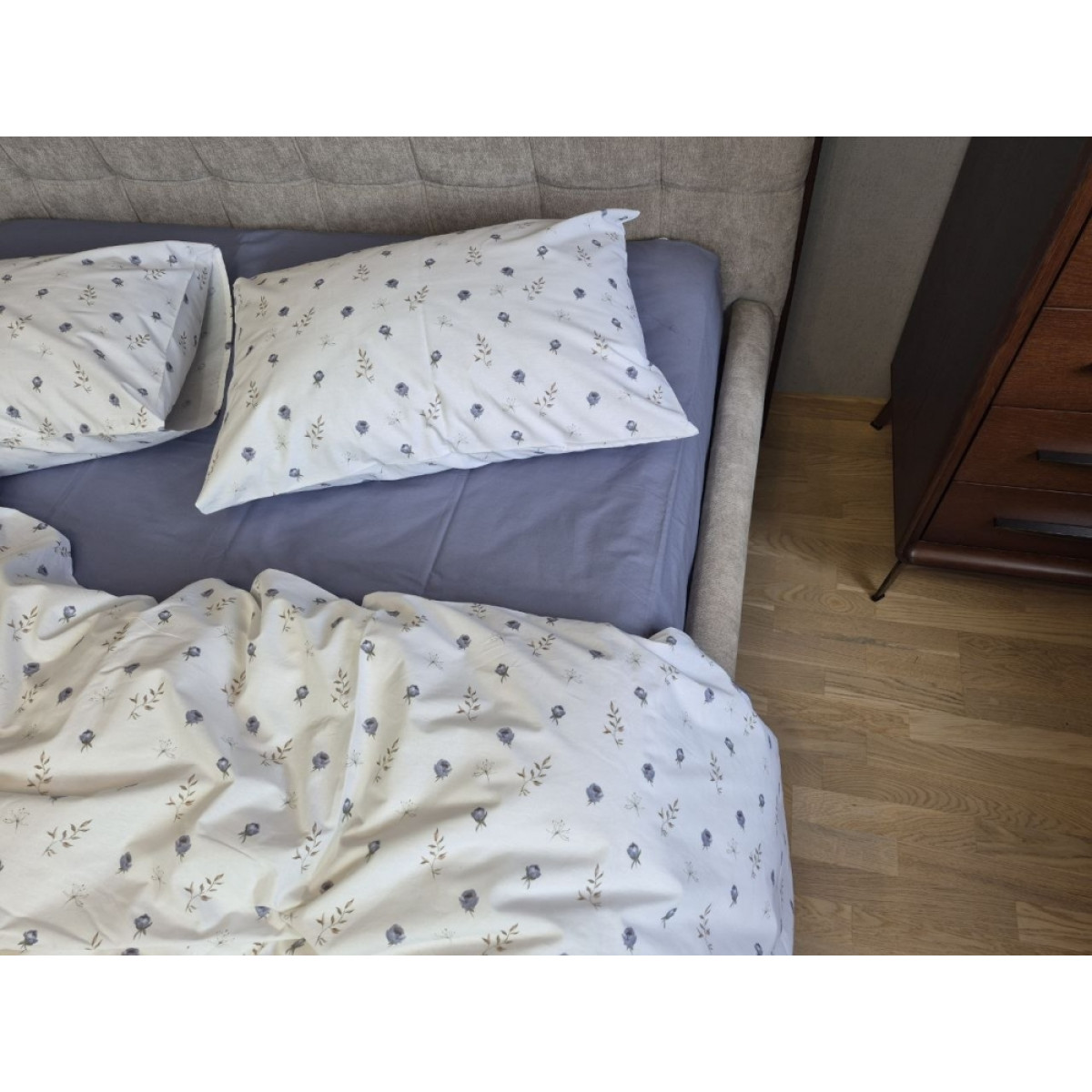 Постільна білизна бавовняна Ностальгія+Лаванда turkish cotton