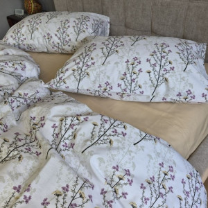 Постіль бавовна Гілочка Лун (беж) cotton