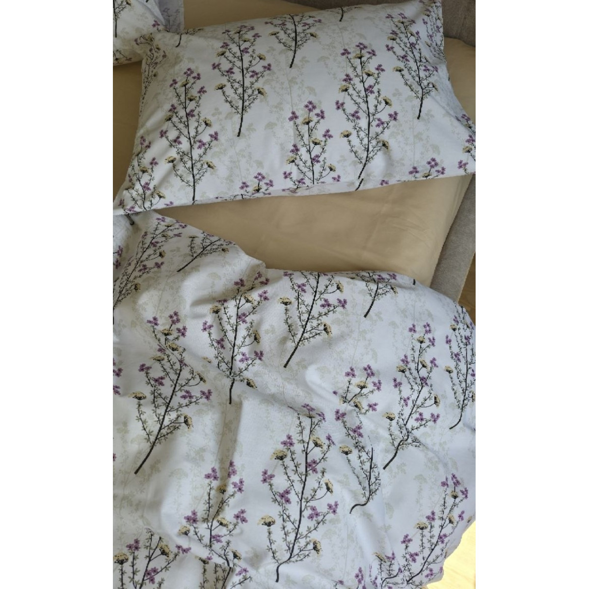 Постіль бавовна Гілочка Лун (беж) cotton
