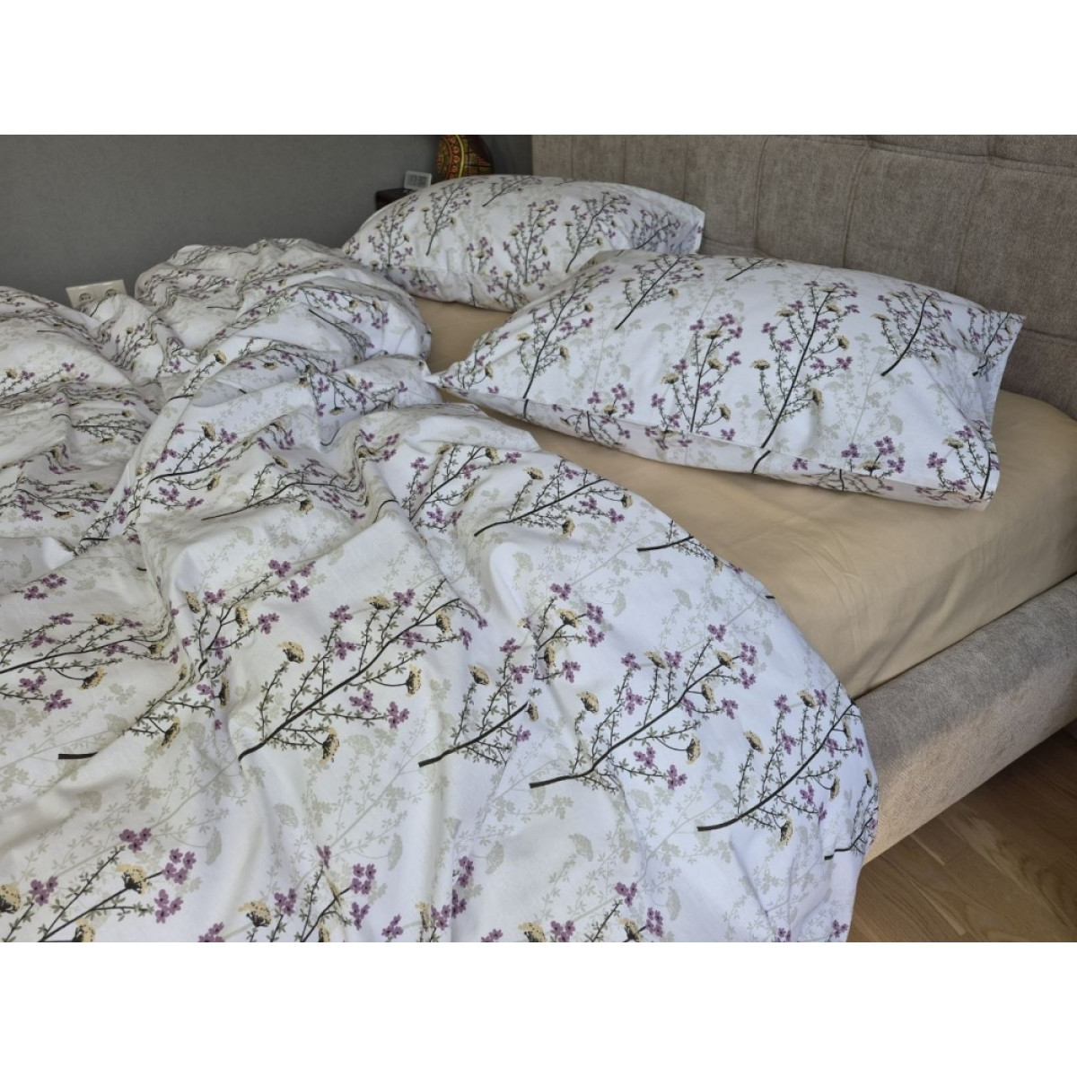 Постіль бавовна Гілочка Лун (беж) cotton