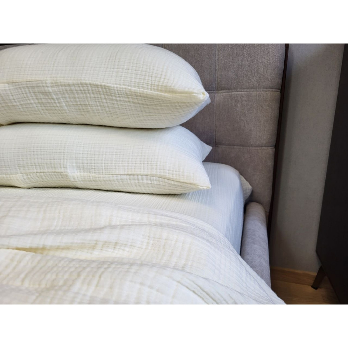 Муслин постельное белье Lemon Cream Muslin