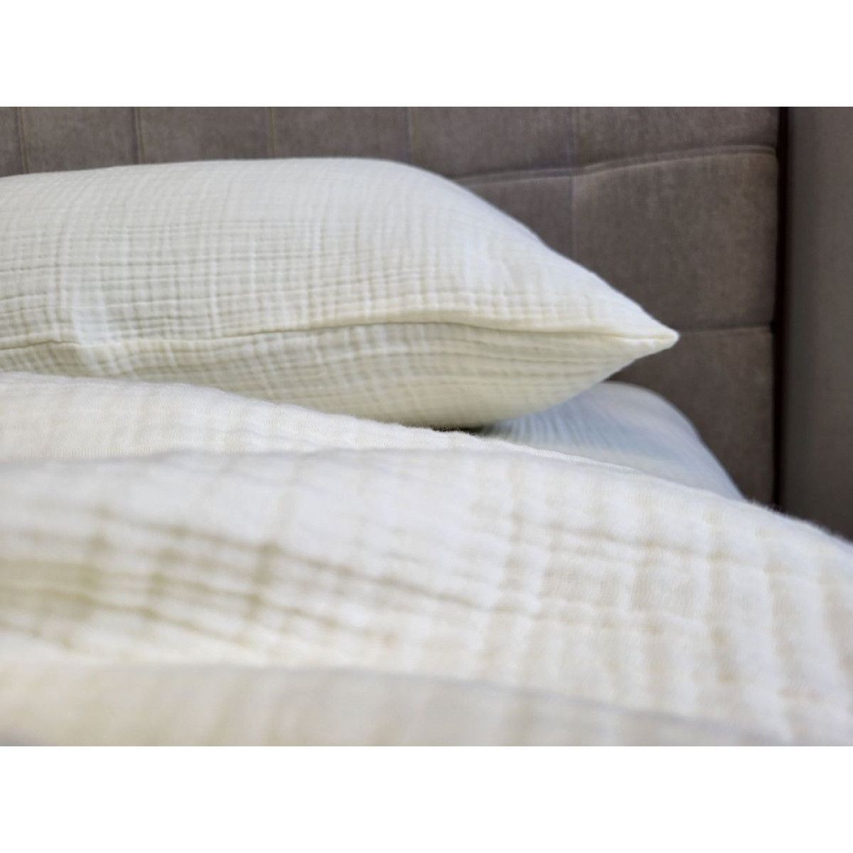 Муслин постельное белье Lemon Cream Muslin