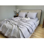 Серое постельное белье муслин Smoke Grey Muslin 100% хлопок в Leron - фото 2