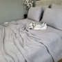 Серое постельное белье муслин Smoke Grey Muslin 100% хлопок в Leron - фото 8