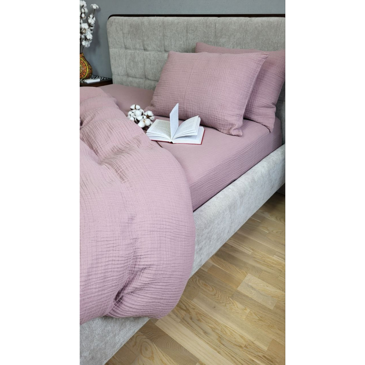 Муслиновое постельное белье Orchid Rose Muslin 100% хлопок
