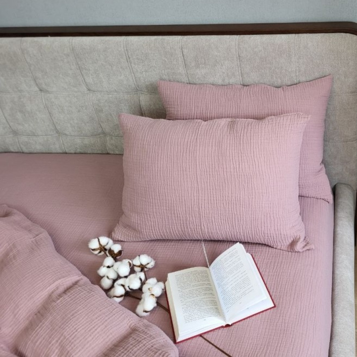 Муслиновое постельное белье Orchid Rose Muslin 100% хлопок