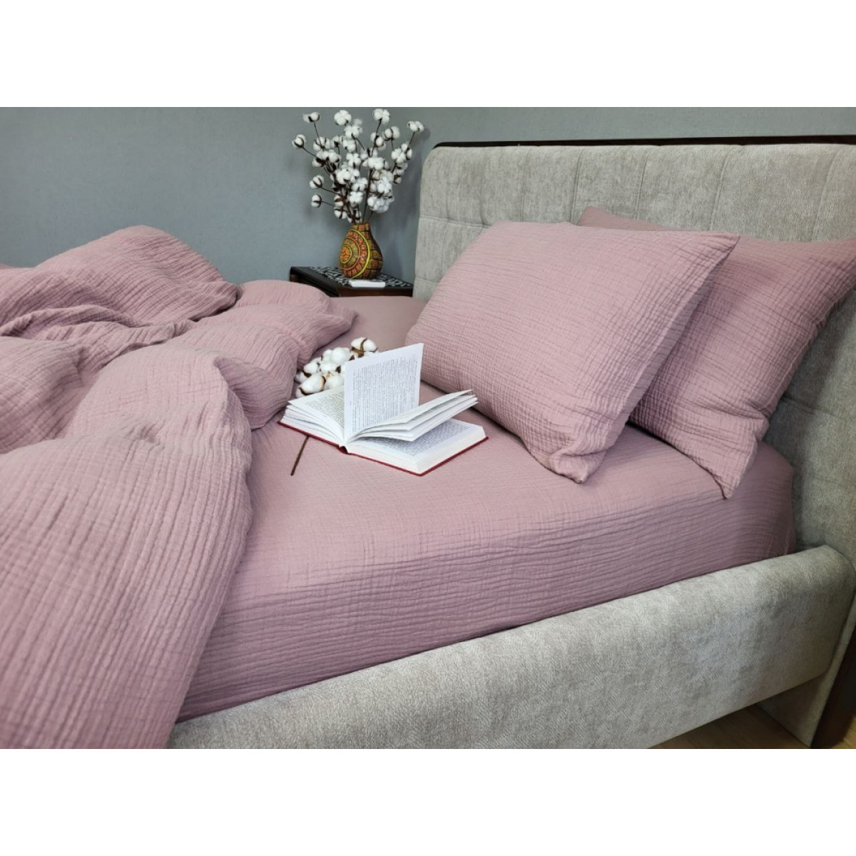 Муслиновое постельное белье Orchid Rose Muslin 100% хлопок