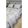Муслиновая постель Warm Grey Muslin серая 100% хлопок в Leron - фото 5
