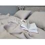 Муслиновая постель Warm Grey Muslin серая 100% хлопок в Leron - фото 4