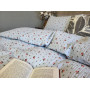 Постільний комплект ранфорс гофре (жатка) Крапо Duo Loft в Leron - фото 1