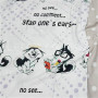 Сатиновий комплект постільної білизни Симпатяга в Leron - фото 3