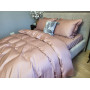 Набір постільної білизни сатин люкс Elite Mauve New Однотонний в Leron - фото 8