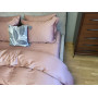 Набір постільної білизни сатин люкс Elite Mauve New Однотонний в Leron - фото 1