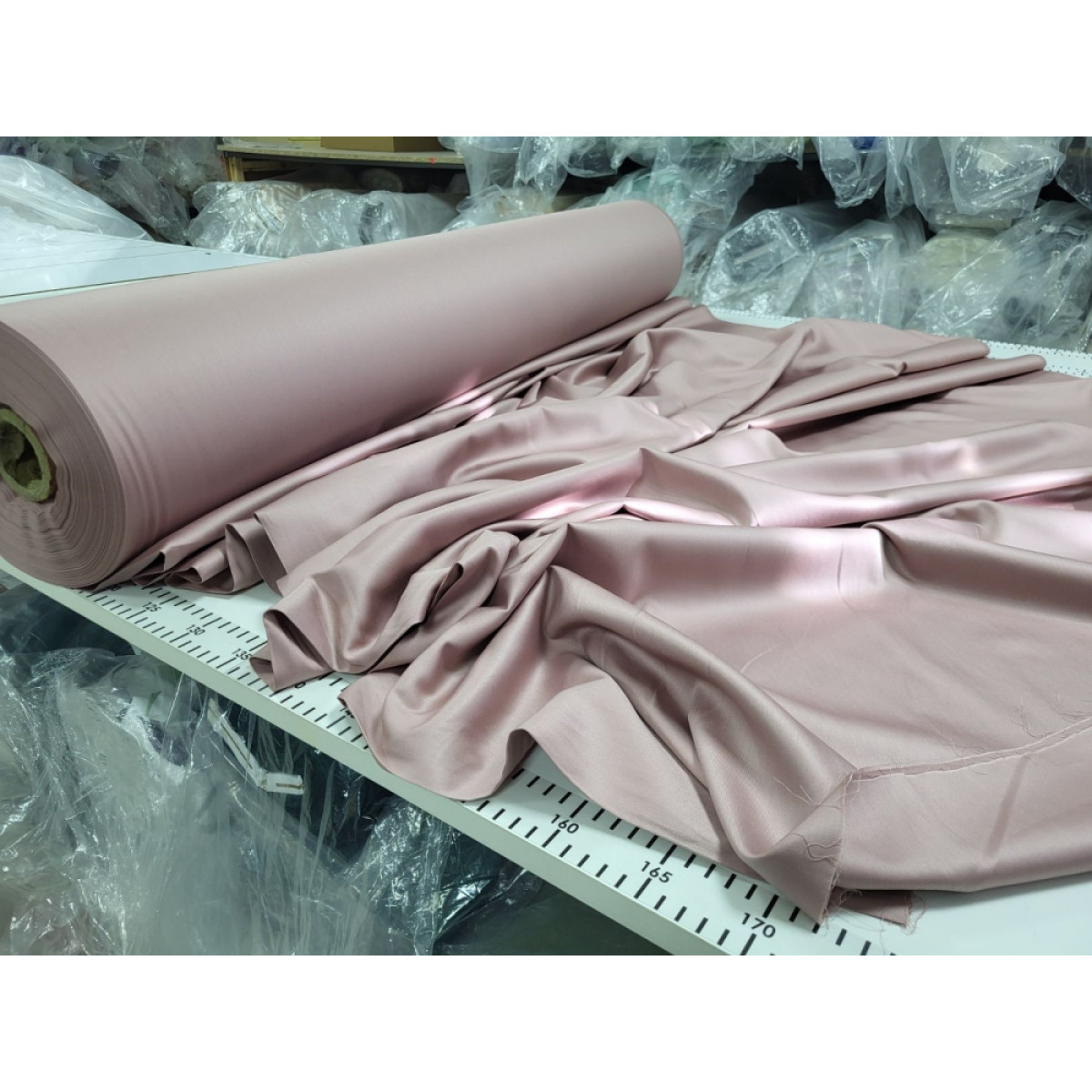 Набір постільної білизни сатин люкс Elite Mauve New Однотонний