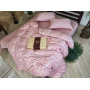 Сатиновий комплект постільної білизни Premium Muscat Rose в Leron - фото 6