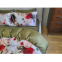 Постільна білизна з сатину люкс Premium Rose в Leron - фото 3