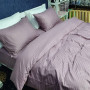 Постельное белье страйп сатин Stripe Lux Light Plum в Leron - фото 0