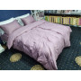 Постельное белье страйп сатин Stripe Lux Light Plum в Leron - фото 1
