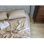 Страйп сатин постельное белье Stripe Lux Beige Tone в Leron - фото 2