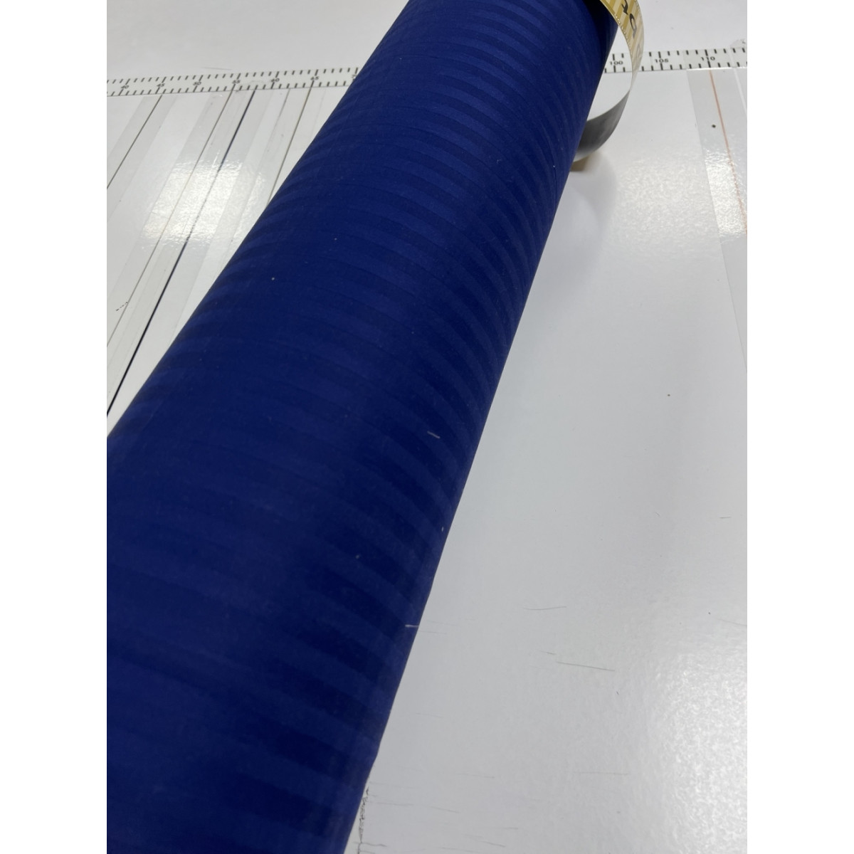 КПБ страйп сатин Stripe Lux Dark Blue