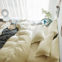 Постельное белье из страйп сатина Stripe Lux Champagne в Leron - фото 0