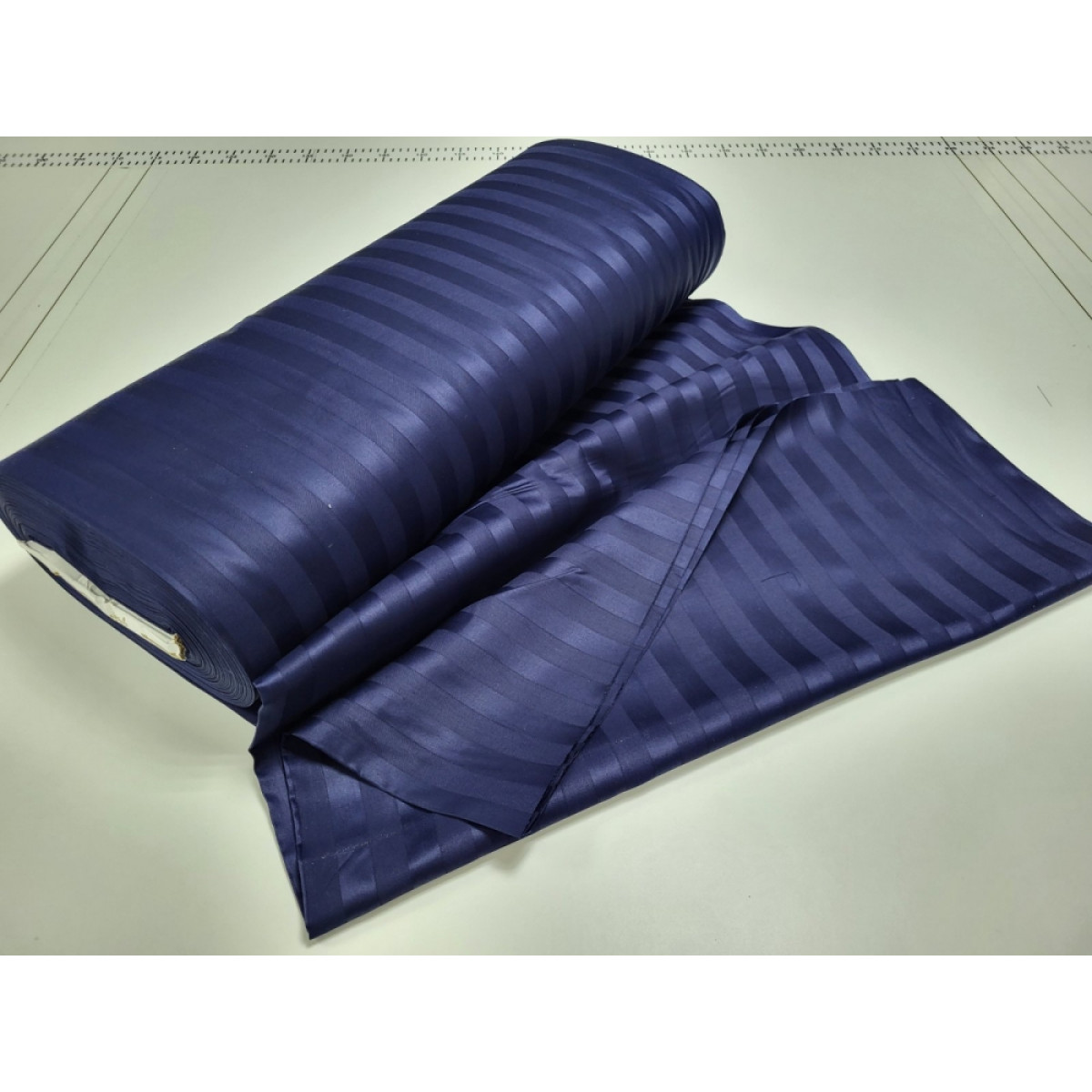 Комплект постільної білизни сатин страйп Premium Blue Berry