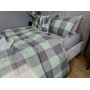 Постіль варена бавовна Green Kilt+Rock Gray в Leron - фото 2